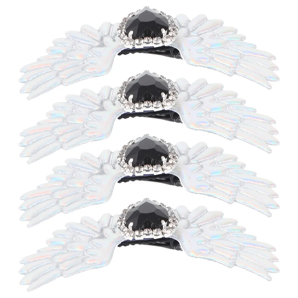4pcs Angel Wing Shoe Clips Rhinestone Embellishments Removable Bling Charms Wedding Decoration Silver Gothic Style Shoe
4pcs Angel Wing Shoe Clips Rhinestone Embellishments Removable Bling Charms Wedding Decoration Silver Gothic Style Shoe