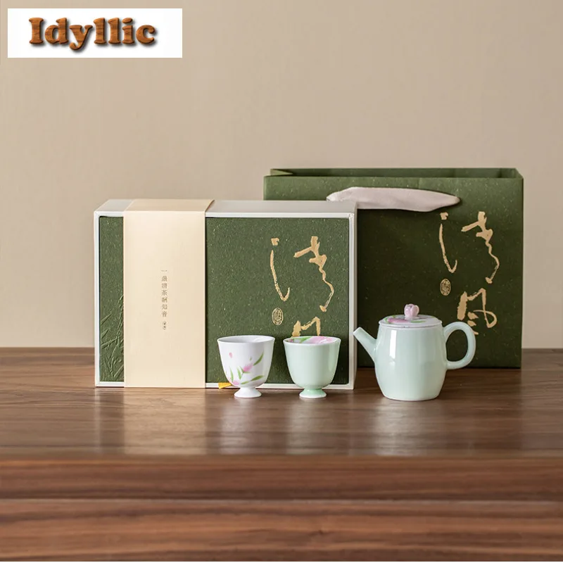 Ручная роспись цветов лилии, чайный сервиз, полный набор, элегантный набор для чайной церемонии, набор чайных чашек и чайных чашек, оборудование для чайной посуды, украшение, ремесло
Ручная роспись цветов лилии, чайный сервиз, полный набор, элегантный набор для чайной церемонии, набор чайных чашек и чайных чашек, оборудование для чайной посуды, украшение, ремесло