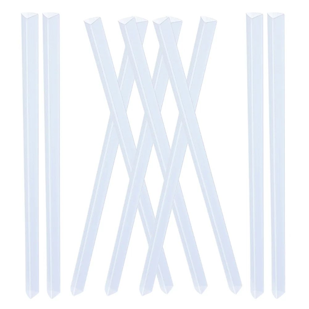 10Pcs Transparent Loose Leaf Binder Mechanisms Pull Rod Slide Clips Plastic Binding Bars for Reports Documents School Office
10Pcs Transparent Loose Leaf Binder Mechanisms Pull Rod Slide Clips Plastic Binding Bars for Reports Documents School Office