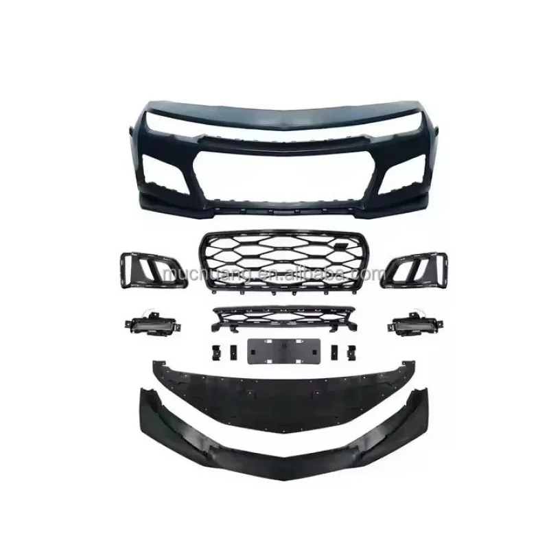 Auto Parts M4 Model Front Bumper Lip Body Kit Chevro/let 5th 2010-2015 S Material Upgr Exhaust Cut-Outs New TT
Auto Parts M4 Model Front Bumper Lip Body Kit Chevro/let 5th 2010-2015 S Material Upgr Exhaust Cut-Outs New TT