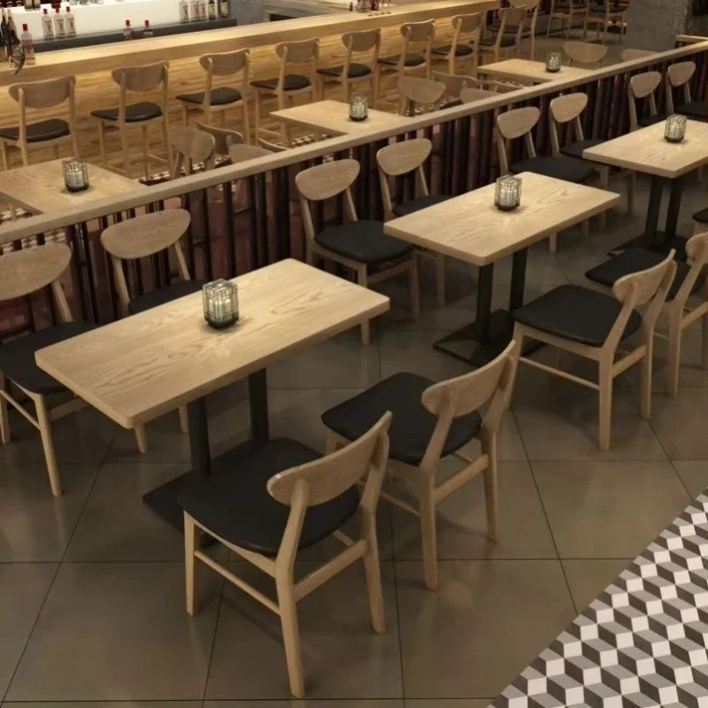 Hotel restaurant cafe with solid wood modern style dining chair set - durable leather fabric commercial furniture
Hotel restaurant cafe with solid wood modern style dining chair set - durable leather fabric commercial furniture