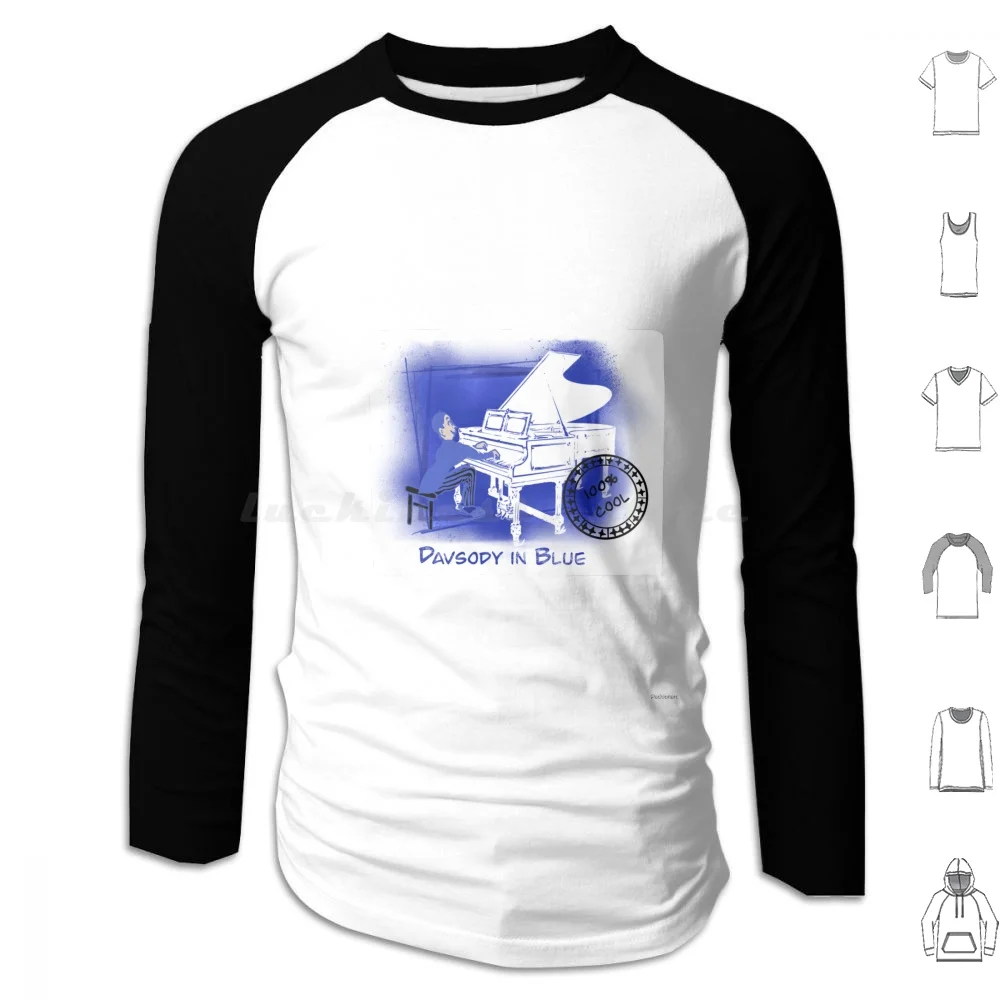 Davsody In Blue Hoodie cotton Long Sleeve Rhapsody In Blue Blue Pianist White Grand Piano Cool Pianist Cool Blue
Davsody In Blue Hoodie cotton Long Sleeve Rhapsody In Blue Blue Pianist White Grand Piano Cool Pianist Cool Blue