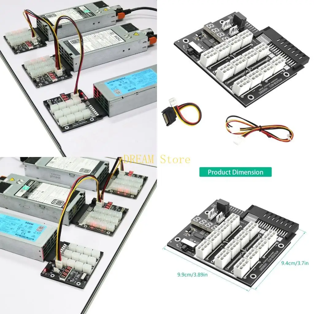 2200W Servers PSUs To PCIe 6Pin Power Adapters With Overloads Protections best sale
2200W Servers PSUs To PCIe 6Pin Power Adapters With Overloads Protections best sale