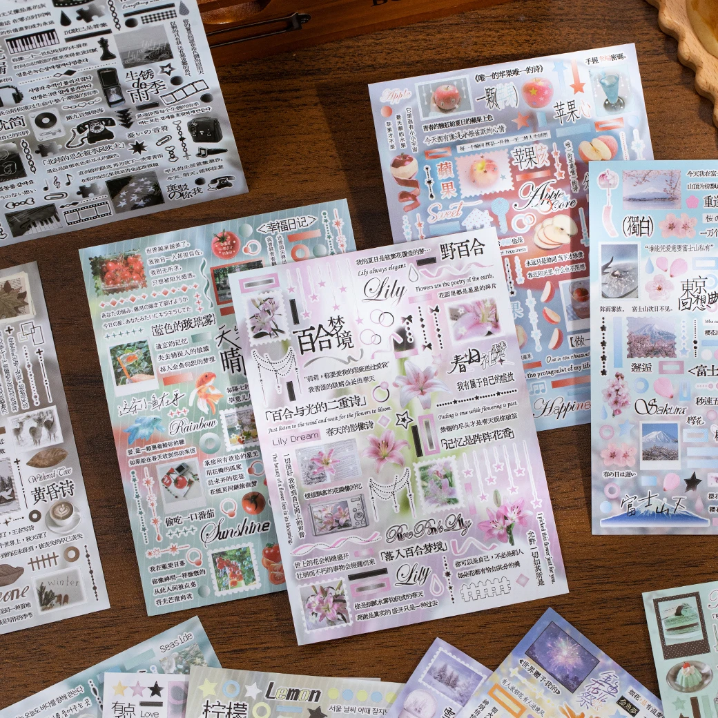 Journal GO 27pcs Cute INS Style Stickers for Collage Junk Journal Scrapbooking Decoration Daily Life Card Planner diy Decals
Journal GO 27pcs Cute INS Style Stickers for Collage Junk Journal Scrapbooking Decoration Daily Life Card Planner diy Decals