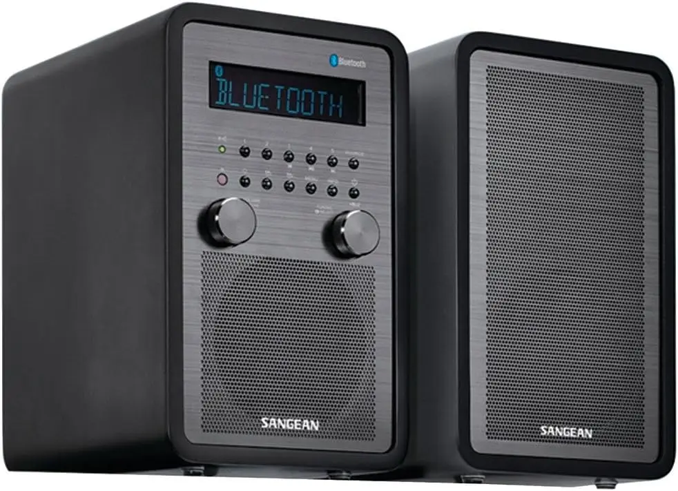 Sangean WR-50P AM FM Bluetooth Radio 14.4X13.2X10 Black Tabletop Radio with Clear Sound and Bass Adjustment
Sangean WR-50P AM FM Bluetooth Radio 14.4X13.2X10 Black Tabletop Radio with Clear Sound and Bass Adjustment