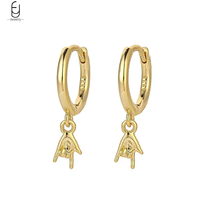 925 Stelings Silver Needle Roll Gesture Hip Hop Cool Hoop Earrings for Women Pendant Dangle Earrings Female Jewelry Gifts
925 Stelings Silver Needle Roll Gesture Hip Hop Cool Hoop Earrings for Women Pendant Dangle Earrings Female Jewelry Gifts