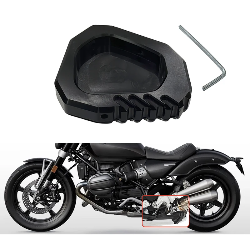 Motorcycle Accessorie R12NINET Kickstand Enlarge Side Stand Extension Support Pad For BMW R12 R 12 NINET 2023 2024 2025-
Motorcycle Accessorie R12NINET Kickstand Enlarge Side Stand Extension Support Pad For BMW R12 R 12 NINET 2023 2024 2025-