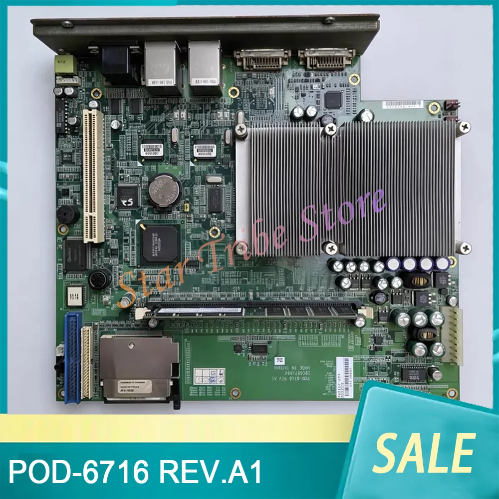 POD-6716 REV.A1 19C6671600 Computer Industrial Control Motherboard
POD-6716 REV.A1 19C6671600 Computer Industrial Control Motherboard