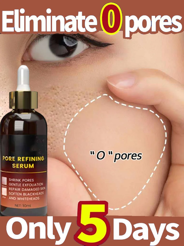 Pore Shrink Face Serum Remove Blackheads Acne Acidity Oil Control Repair Essence Moisturizing Nourish Pores Firming Facial Care
Pore Shrink Face Serum Remove Blackheads Acne Acidity Oil Control Repair Essence Moisturizing Nourish Pores Firming Facial Care
