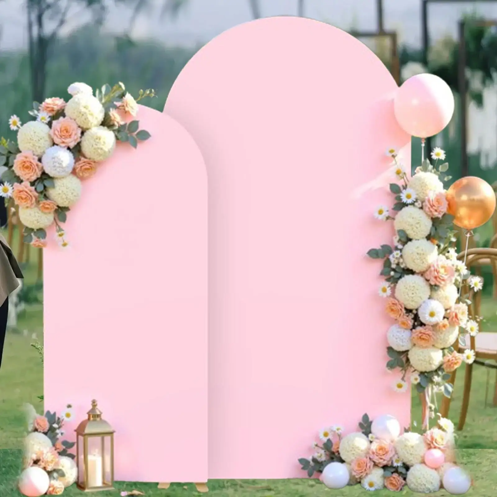 2 Pieces Arch Backdrop Covers Round Top,Practical,Photo Background,Elegant Arch
2 Pieces Arch Backdrop Covers Round Top,Practical,Photo Background,Elegant Arch