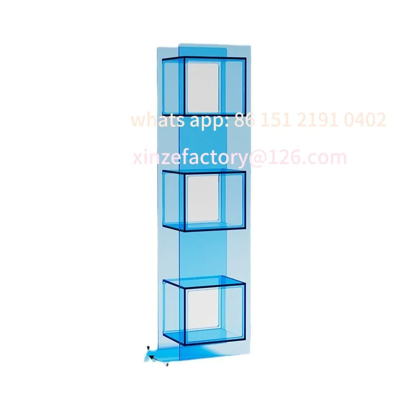Customizable Acrylic Floor Shelf Living Room Storage Locker Lego Figure Display Rack Multi-layer Magazine Picture Book Rack
Customizable Acrylic Floor Shelf Living Room Storage Locker Lego Figure Display Rack Multi-layer Magazine Picture Book Rack