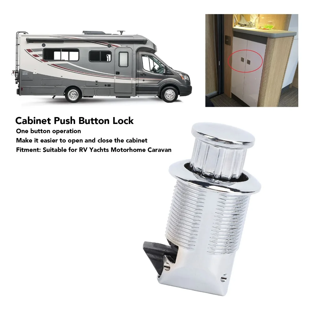 Cabinet Lock Smooth Push Button Latch Enhanced Security Minimalist Embedded Type Lock Keyless Keyless Cabinet Lock Caravans
Cabinet Lock Smooth Push Button Latch Enhanced Security Minimalist Embedded Type Lock Keyless Keyless Cabinet Lock Caravans