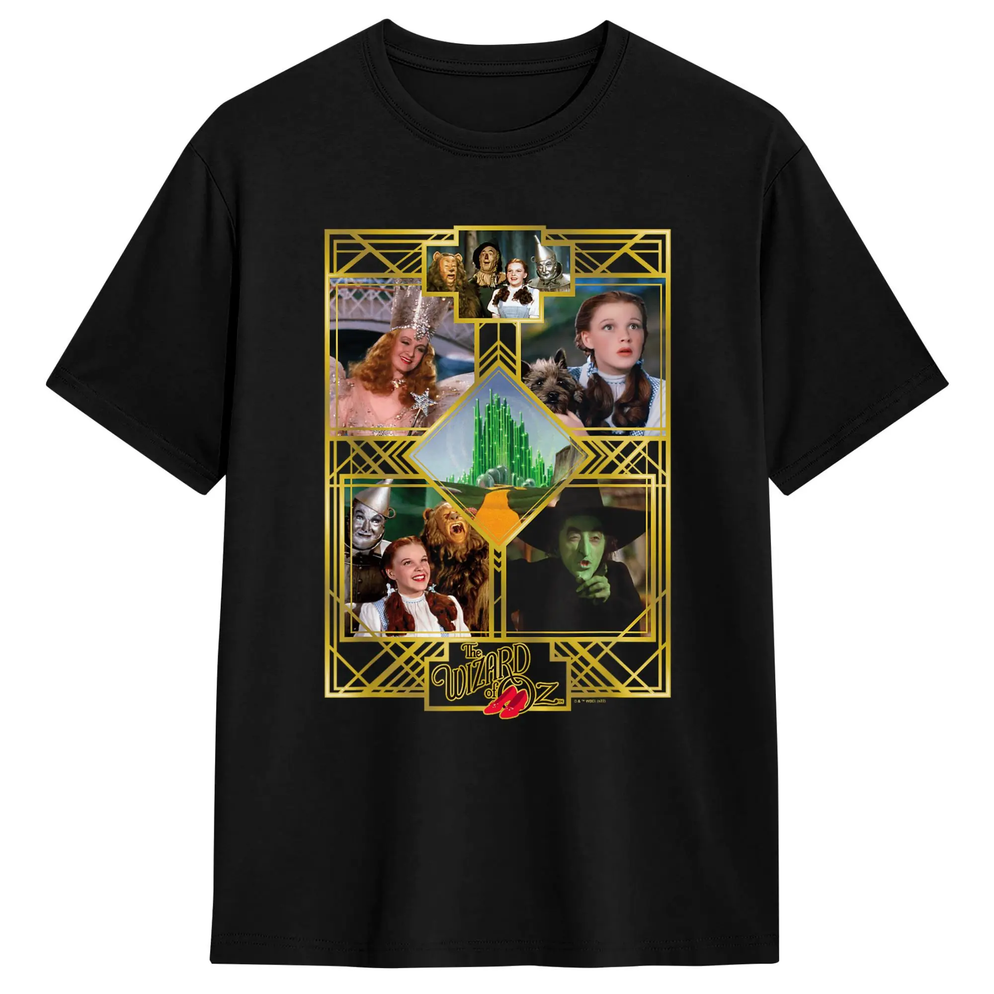 The Wizard of Oz Group Movie Panels Yellow Brick Road T-Shirt Summer Pure Cotton T Shirts For Men Print Tshirt Short Sleeve
The Wizard of Oz Group Movie Panels Yellow Brick Road T-Shirt Summer Pure Cotton T Shirts For Men Print Tshirt Short Sleeve