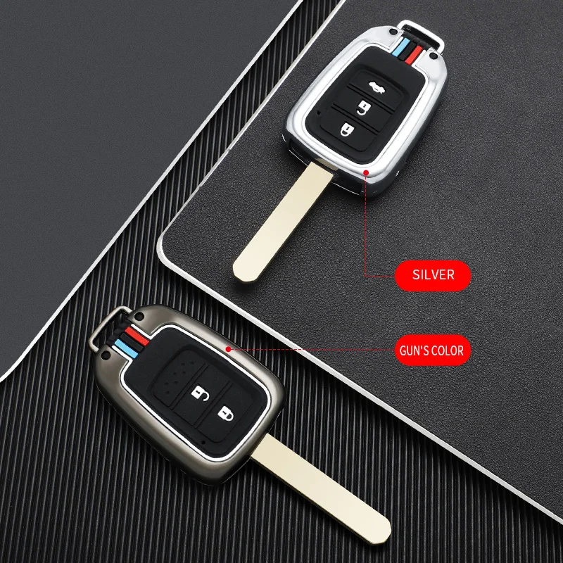 Zinc Alloy Car Key Case Cover Shell Fob Keychain Protector Holder for Honda Accord CIVIC CRV Jazz HR-V HRV 2013 2014 2015 2016
Zinc Alloy Car Key Case Cover Shell Fob Keychain Protector Holder for Honda Accord CIVIC CRV Jazz HR-V HRV 2013 2014 2015 2016