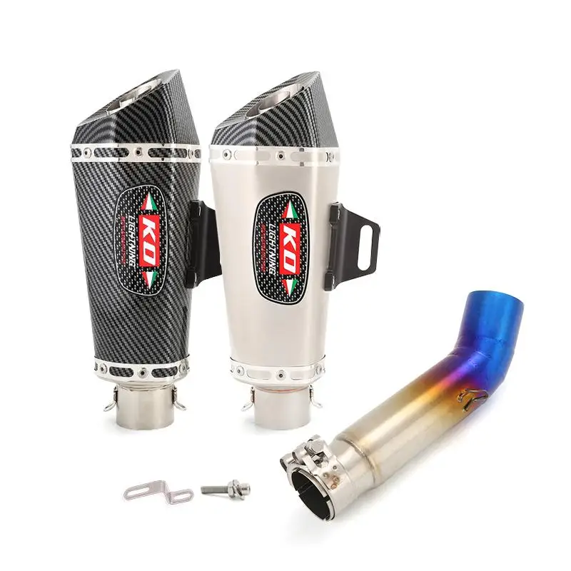 Motorcycle Exhaust Muffler Blue Mid Connect Pipe Stainless Steel Escape DB Killer For Suzuki GSX-S750 Suzuki GSR 750 BK750
Motorcycle Exhaust Muffler Blue Mid Connect Pipe Stainless Steel Escape DB Killer For Suzuki GSX-S750 Suzuki GSR 750 BK750