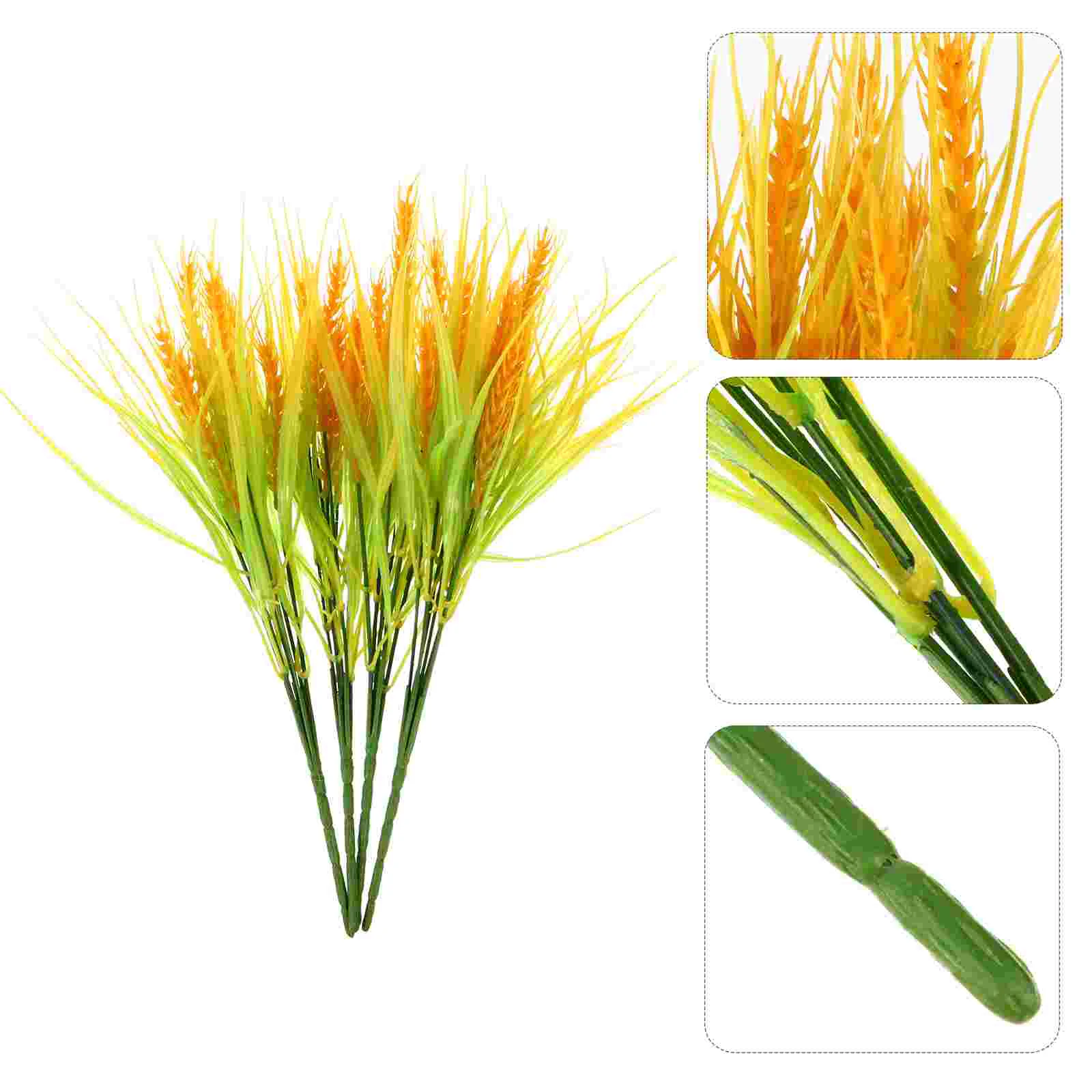Artificial Sea Oats Simulated Ears of Wheat Fake Grass Bouquets Autumn Rug Plastic
Artificial Sea Oats Simulated Ears of Wheat Fake Grass Bouquets Autumn Rug Plastic