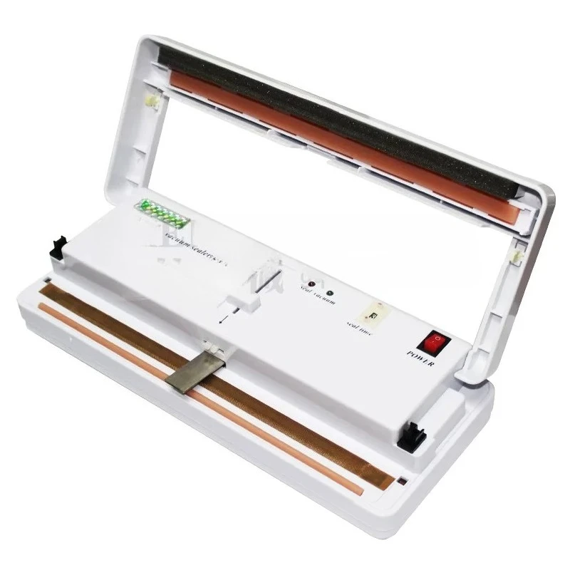 220V Kitchen Vacuum Sealer Plastic Bag Sealer Degasser Vacuum Bags Sealing Machine Kitchen Fruit Vacuum Degasser
220V Kitchen Vacuum Sealer Plastic Bag Sealer Degasser Vacuum Bags Sealing Machine Kitchen Fruit Vacuum Degasser