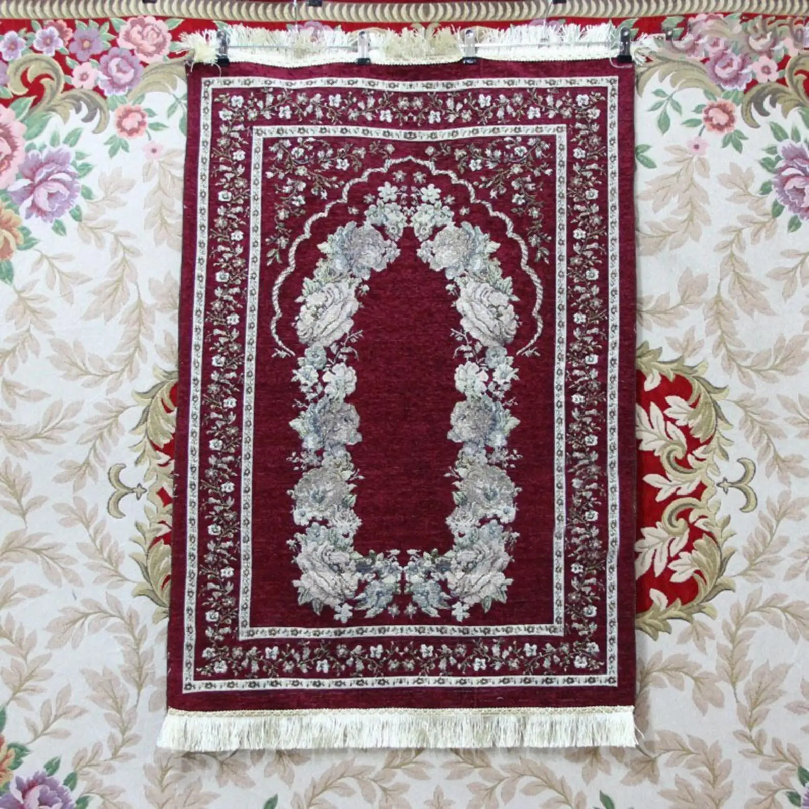 Chenille Prayer Mat Travel Rug Floor Mat for Coffee Shop Office
Chenille Prayer Mat Travel Rug Floor Mat for Coffee Shop Office