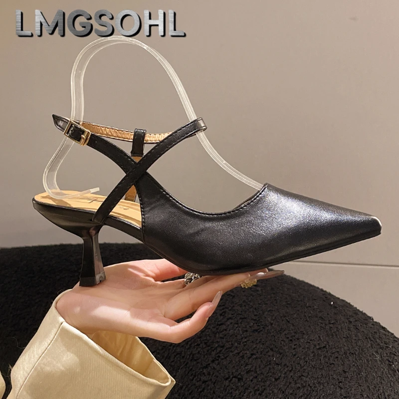 Women Pointed Toe High Heels Sandals Sexy Slingback Summer Shoes 2025 Designer Dress Party Woman Slippers New Slides Pumps Mujer
Women Pointed Toe High Heels Sandals Sexy Slingback Summer Shoes 2025 Designer Dress Party Woman Slippers New Slides Pumps Mujer