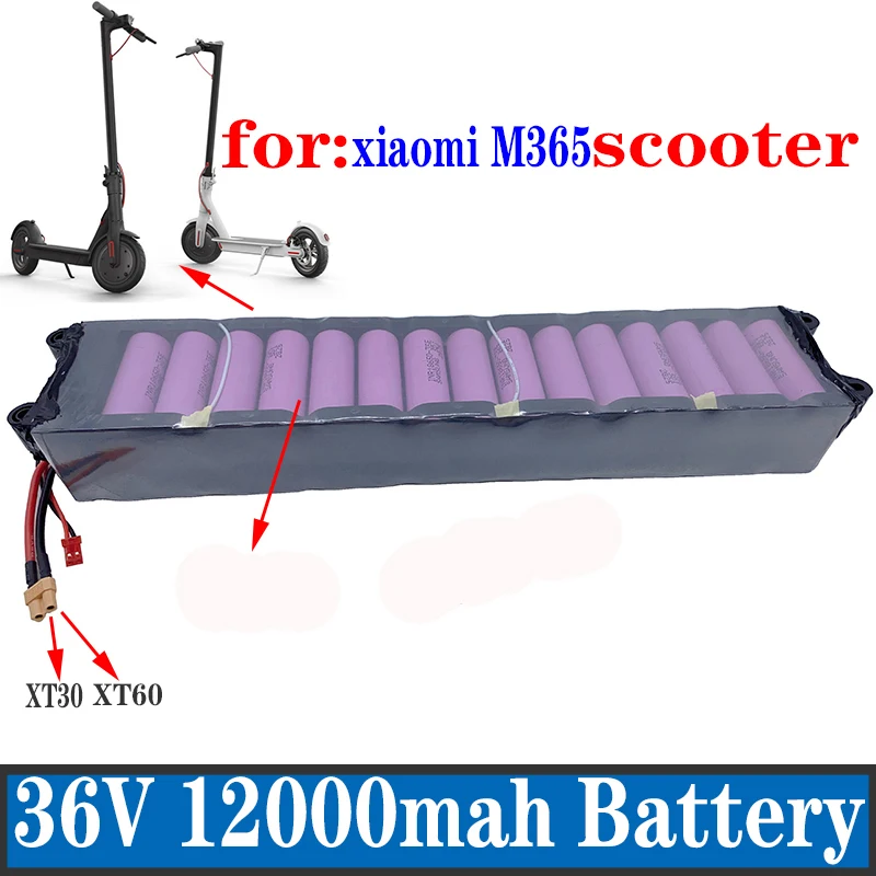 Suitable FOR Xiaomi Mijia M365 Electric Scooter,36V, 12Ah 10S3P18650 SC Lithium Battery, Waterproof With Bluetooth Communication
Suitable FOR Xiaomi Mijia M365 Electric Scooter,36V, 12Ah 10S3P18650 SC Lithium Battery, Waterproof With Bluetooth Communication