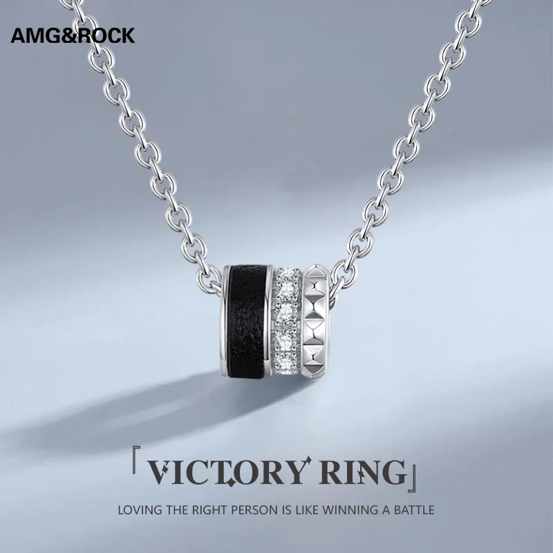 AMGROCK кольцо победы, ожерелье для женщин, кулон, новые ожерелья, женская трендовая цепочка 2024, S925
AMGROCK кольцо победы, ожерелье для женщин, кулон, новые ожерелья, женская трендовая цепочка 2024, S925