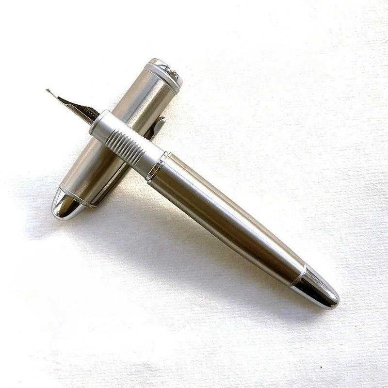 2026 New Pen YBT-20 Long Knife Research Stainless Steel Pen Silver Blade 0.7/1.0mm Nib School Supplies Calligraphy Pen Gift
2026 New Pen YBT-20 Long Knife Research Stainless Steel Pen Silver Blade 0.7/1.0mm Nib School Supplies Calligraphy Pen Gift