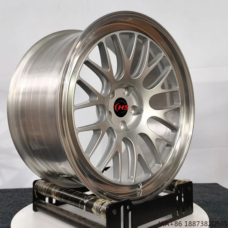 HS Monoblock Forged Rims Customized Polished Racing Car Wheels 5x120 18 to 24 Inch for E92 F87 M2
HS Monoblock Forged Rims Customized Polished Racing Car Wheels 5x120 18 to 24 Inch for E92 F87 M2