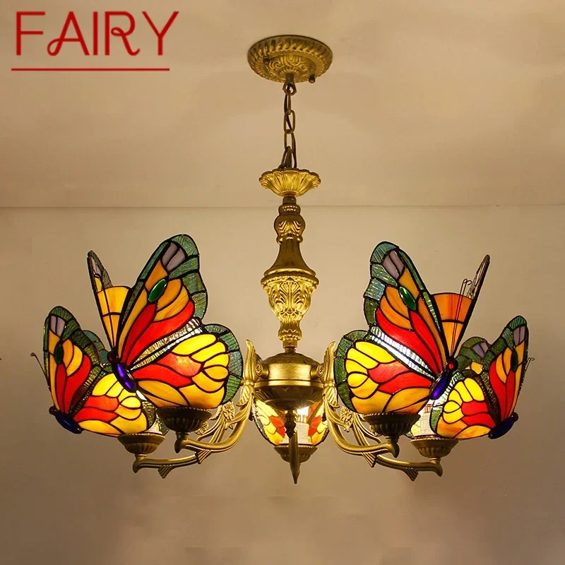 FAIRY Люстра-бабочка Роскошное искусство Гостиная Ресторан Спальня Вилла Отель Кафе Бар КТВ Клуб Цветное стекло Подвесной светильник
FAIRY Люстра-бабочка Роскошное искусство Гостиная Ресторан Спальня Вилла Отель Кафе Бар КТВ Клуб Цветное стекло Подвесной светильник