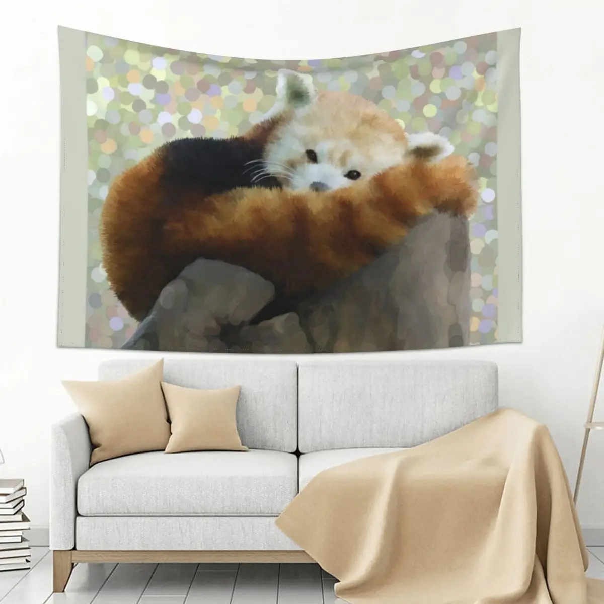 Tired Red Panda Tapestry Room Decorations Aesthetic Japanese Room Decor Funny Tapestry
Tired Red Panda Tapestry Room Decorations Aesthetic Japanese Room Decor Funny Tapestry