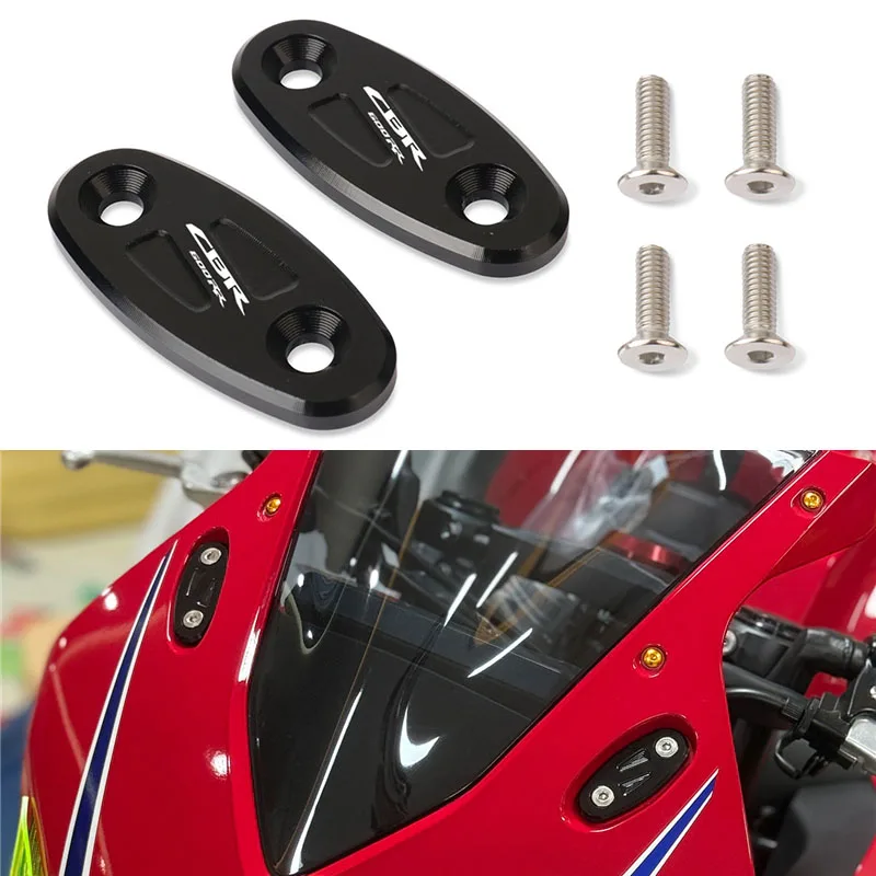 Mirror Base Motorcycle Rearview Mirrors Seat Decorative Cover For CBR600RR CBR1000RR CBR 600RR 1000RR
Mirror Base Motorcycle Rearview Mirrors Seat Decorative Cover For CBR600RR CBR1000RR CBR 600RR 1000RR