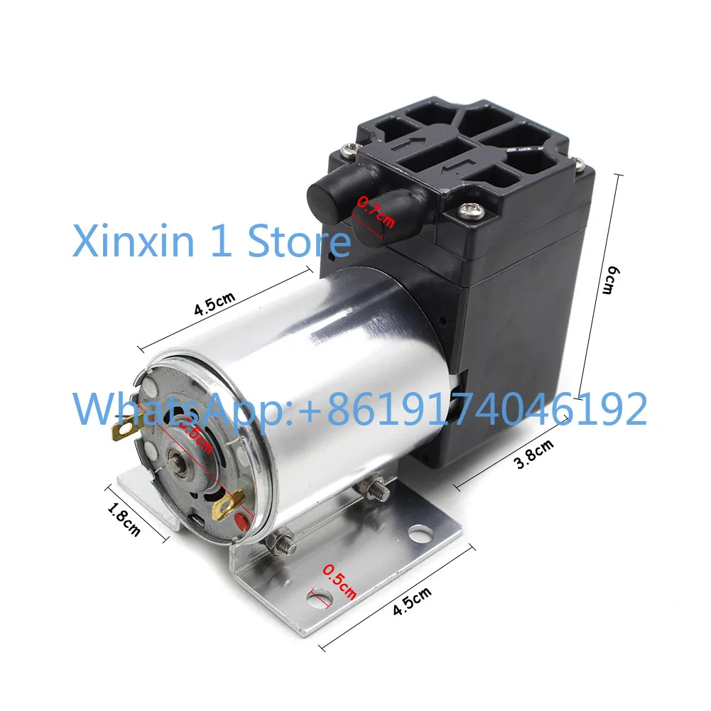 Z512-604-3000N 12V Negative Pressure Vacuum Pump, Air Pump 5L/min 65-120kpa
Z512-604-3000N 12V Negative Pressure Vacuum Pump, Air Pump 5L/min 65-120kpa