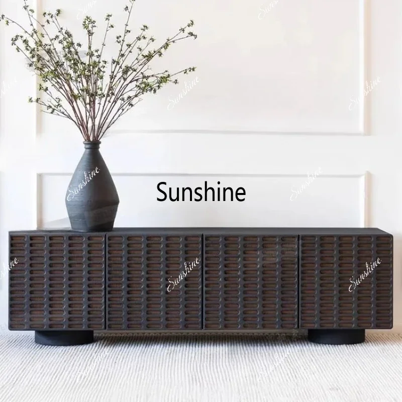French floor-to-ceiling TV cabinet Modern living room small apartment household minimalist cabinet
French floor-to-ceiling TV cabinet Modern living room small apartment household minimalist cabinet