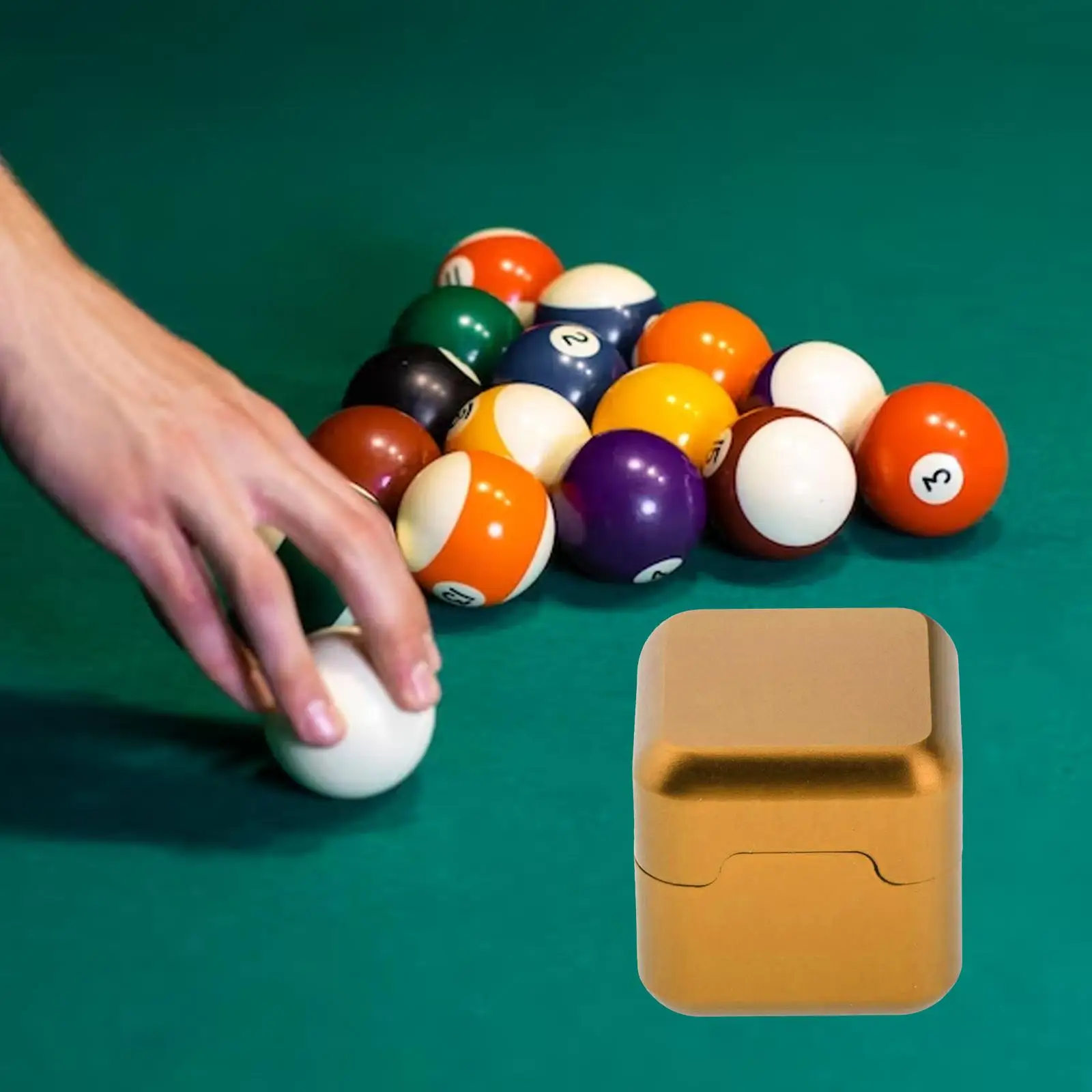 Billiard Chalk Holder Pool Table Accessories Aluminum Practical Square Billiard
Billiard Chalk Holder Pool Table Accessories Aluminum Practical Square Billiard