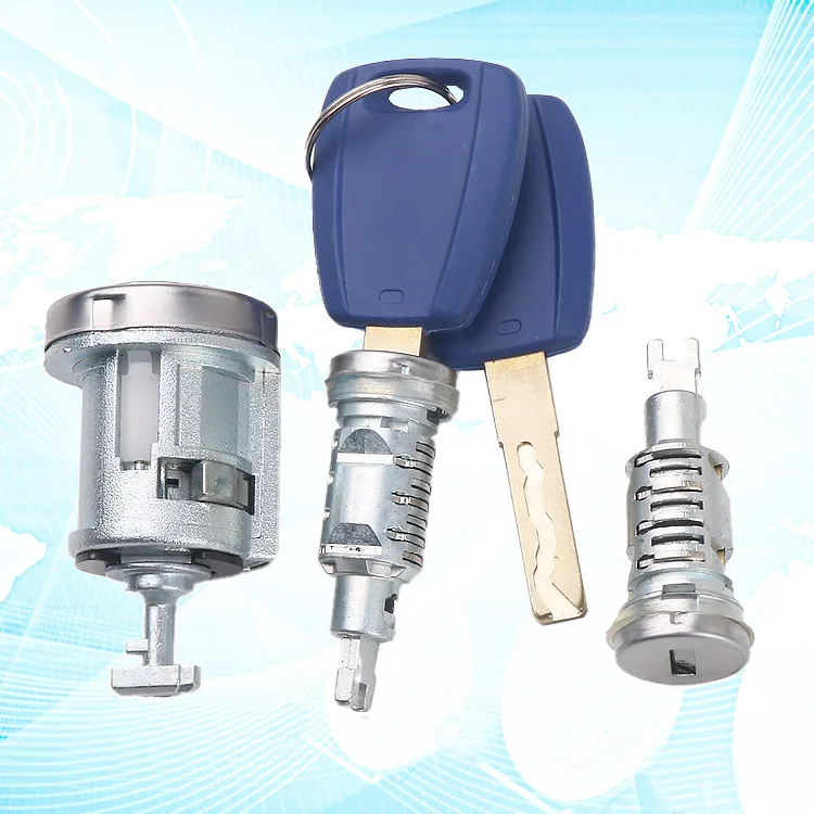 for Fiat end milling key, 3 lock heads, whole car lock cylinder, complete set of automobile ignition lock cylinder assembly
for Fiat end milling key, 3 lock heads, whole car lock cylinder, complete set of automobile ignition lock cylinder assembly