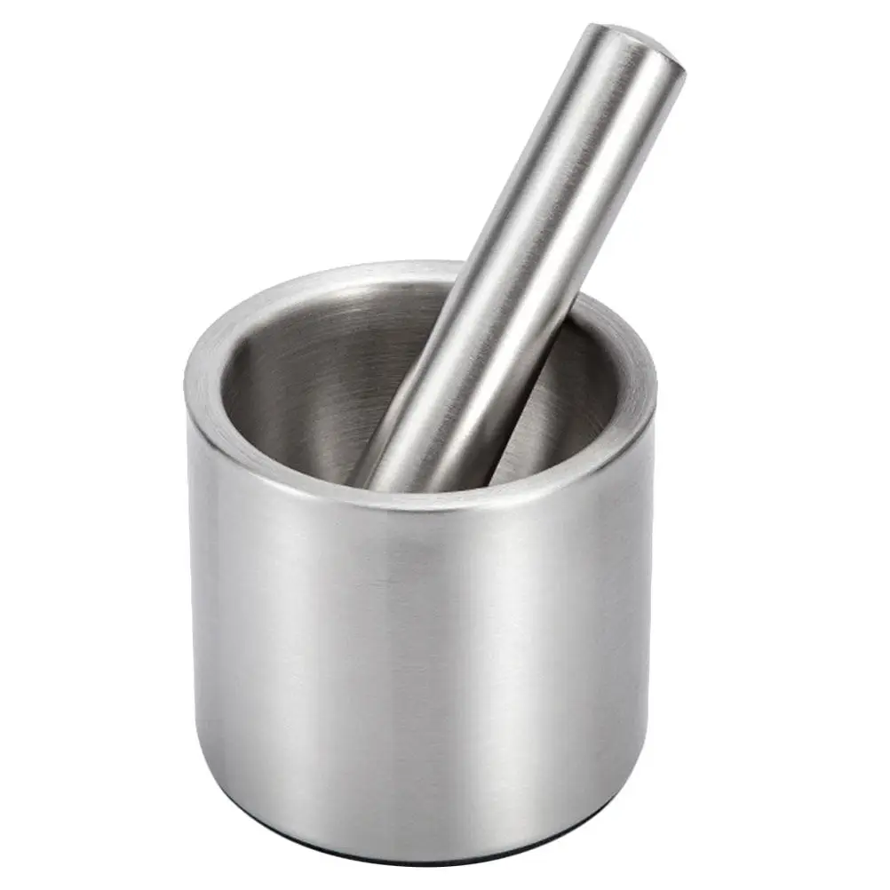 1Set Stainless Steel Garlic Mortar Pestle Garlic Crusher Grinding Bowl Spice Grinder Kitchen Gadget Hand Crusher Seasoning Tool
1Set Stainless Steel Garlic Mortar Pestle Garlic Crusher Grinding Bowl Spice Grinder Kitchen Gadget Hand Crusher Seasoning Tool