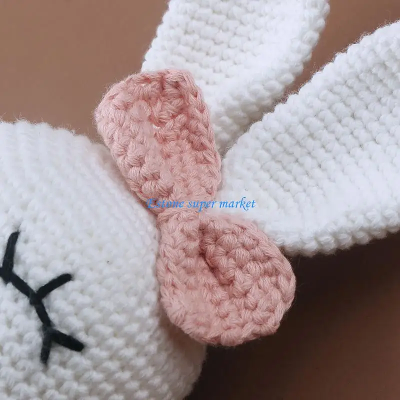 090B for Creative Handmade Knitted Rabbit for Doll Animal Stuffed Plush Toy Baby Soothing Sleeping Plush Toy Gifts for Kids
090B for Creative Handmade Knitted Rabbit for Doll Animal Stuffed Plush Toy Baby Soothing Sleeping Plush Toy Gifts for Kids