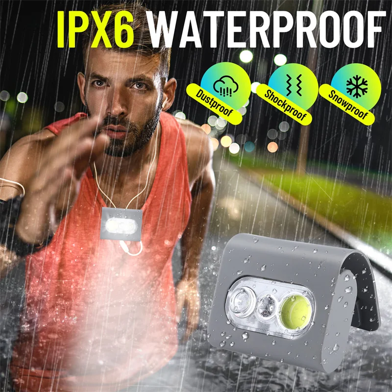 USB Rechargeable Chest Light 5 Modes 250LM for Night Running Cycling Outdoor Safety Warning 800mAh Bicycle Accessories
USB Rechargeable Chest Light 5 Modes 250LM for Night Running Cycling Outdoor Safety Warning 800mAh Bicycle Accessories