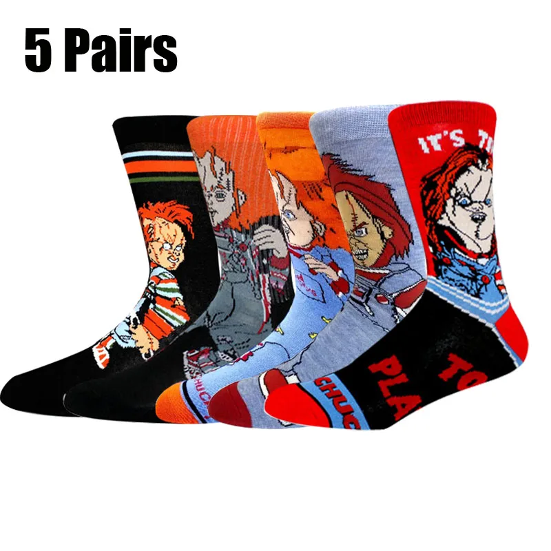 5 Pairs New Fashion Men's Socks Anime Creative Long Socks Hip Hop Socks Comfortable High Turnover Rate Women Socks Casual Socks
5 Pairs New Fashion Men's Socks Anime Creative Long Socks Hip Hop Socks Comfortable High Turnover Rate Women Socks Casual Socks