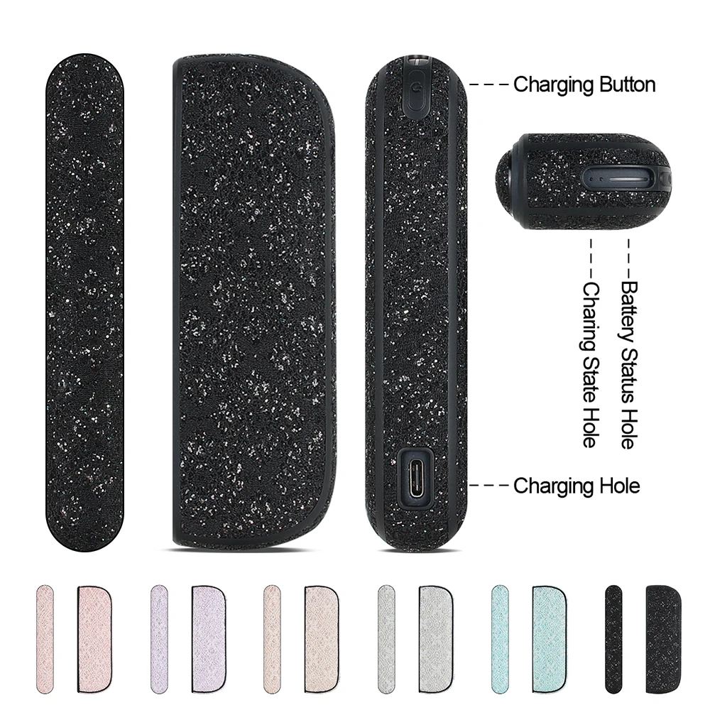 PU leather protective case is suitable for ILUMA and features the butterfly and diamond pattern to protect e-cigarette accessory
PU leather protective case is suitable for ILUMA and features the butterfly and diamond pattern to protect e-cigarette accessory