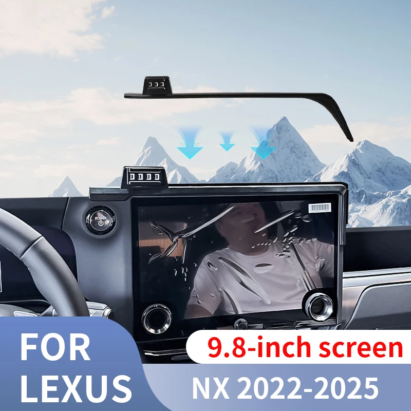 Vehicle Supplies For Lexus NX 2022-2025 9.8-inch Central Control Screen Fixed Base Wireless Charging Phone Mount Car Accessories
Vehicle Supplies For Lexus NX 2022-2025 9.8-inch Central Control Screen Fixed Base Wireless Charging Phone Mount Car Accessories