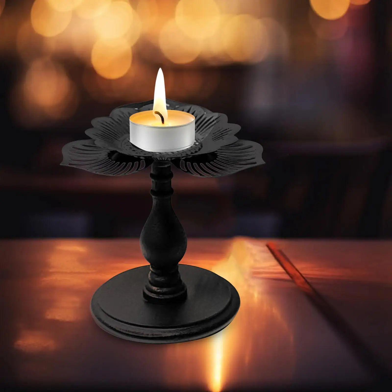 Pillar Candle Holder Handcraft Vintage Style Nonslip Candlestick Holder for Farmhouse Party Anniversary Centerpiece Dining Table
Pillar Candle Holder Handcraft Vintage Style Nonslip Candlestick Holder for Farmhouse Party Anniversary Centerpiece Dining Table