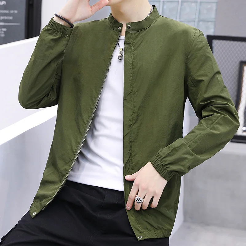 2023 Sunscreen Suit Men's Thin New Spring and Autumn Summer Korean Version Jacket Clothing Handsome Windbreaker Jackets
2023 Sunscreen Suit Men's Thin New Spring and Autumn Summer Korean Version Jacket Clothing Handsome Windbreaker Jackets