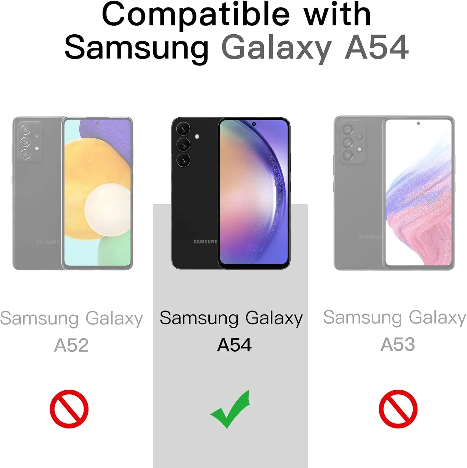 6.4 inch Protective Tempered Glass film For Samsung Galaxy A54 Screen Protector
6.4 inch Protective Tempered Glass film For Samsung Galaxy A54 Screen Protector