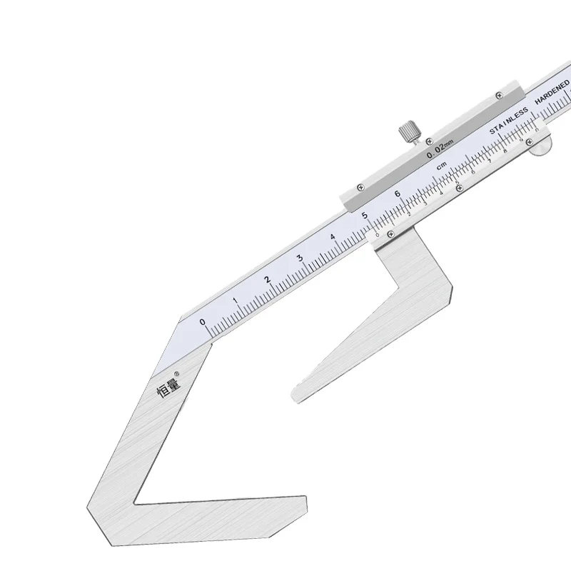 Hengliang odd groove milling cutter tap diameter measurement V-shaped top diameter measurement stainless steel vernier calipers
Hengliang odd groove milling cutter tap diameter measurement V-shaped top diameter measurement stainless steel vernier calipers