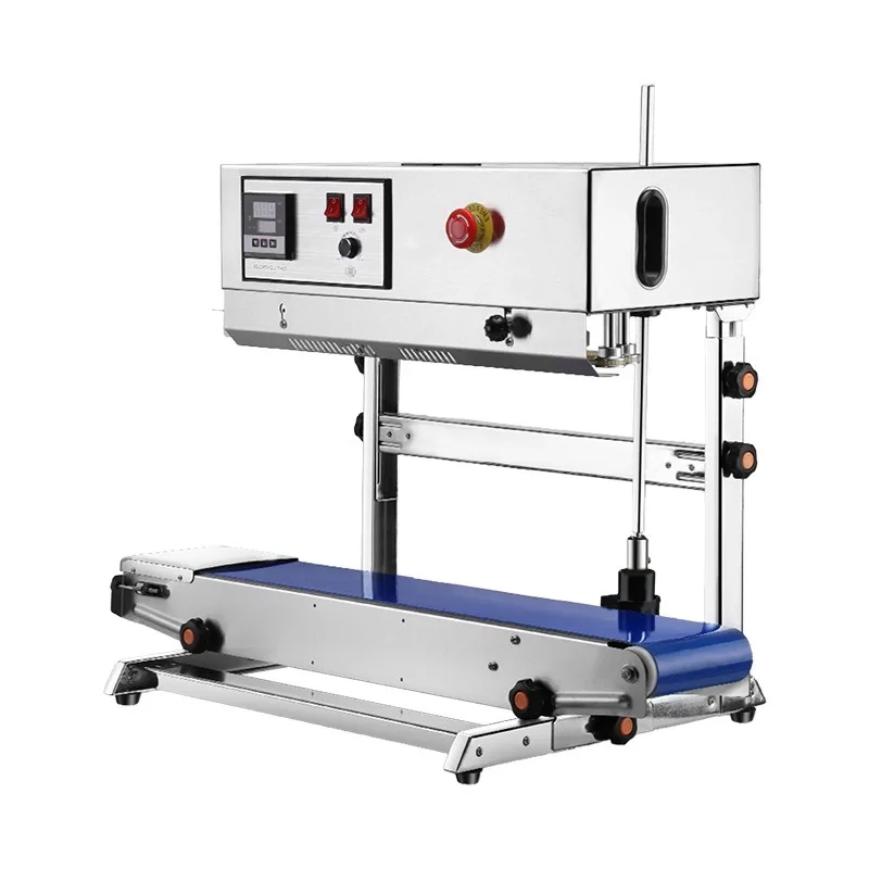 Automatic Continuous Sealing Machine Commercial Heat Sealer for Food Packaging Bags and Plastic Film with Inkjet Coding
Automatic Continuous Sealing Machine Commercial Heat Sealer for Food Packaging Bags and Plastic Film with Inkjet Coding