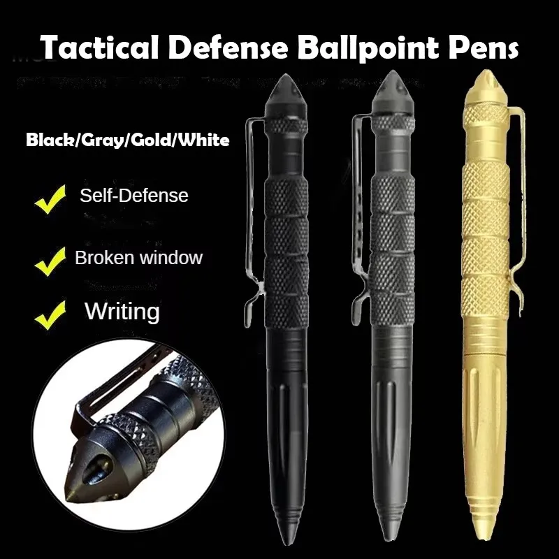 1/2/3/4pcs Tactical Pens Defense Ballpoint Pens High Quality Metal Pens For Writing Office Stationery Accessories School Items
1/2/3/4pcs Tactical Pens Defense Ballpoint Pens High Quality Metal Pens For Writing Office Stationery Accessories School Items