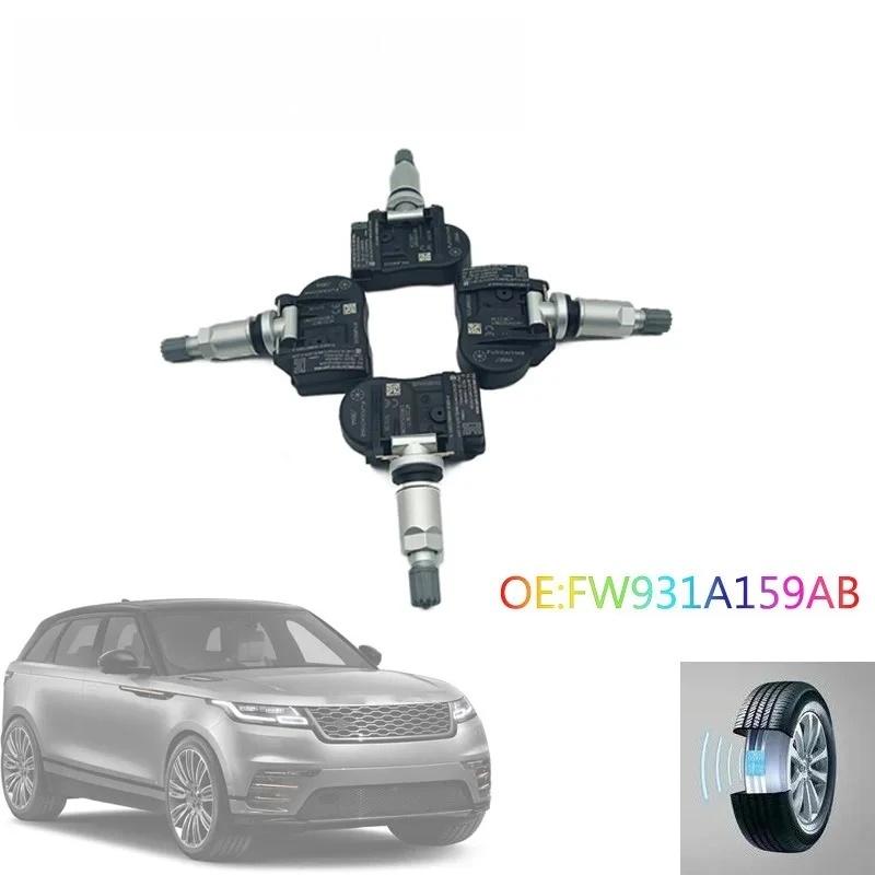 4PCS LR070840 FW93-1A159-AB FW931A159AB 433MHz TPMS Sensor for Land Rover Jaguar Discovery C2D43636 LR003133 C2D10071 LR018858
4PCS LR070840 FW93-1A159-AB FW931A159AB 433MHz TPMS Sensor for Land Rover Jaguar Discovery C2D43636 LR003133 C2D10071 LR018858