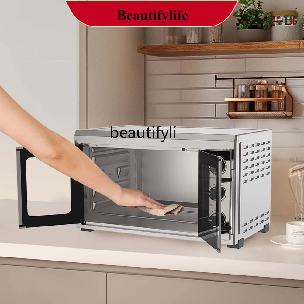 E132 45L Baked Chicken Pizza Household Stainless Steel Door French Oven 
E132 45L Baked Chicken Pizza Household Stainless Steel Door French Oven