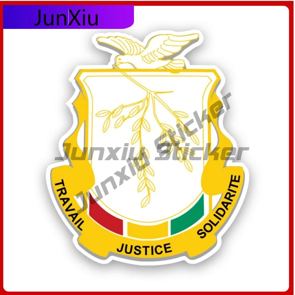 Guinean Coat Of Arms Sticker Waterproof Cool Bumper Waterproof Vinyl Decal For Cars Outdoor High Quality Protection Creative
Guinean Coat Of Arms Sticker Waterproof Cool Bumper Waterproof Vinyl Decal For Cars Outdoor High Quality Protection Creative