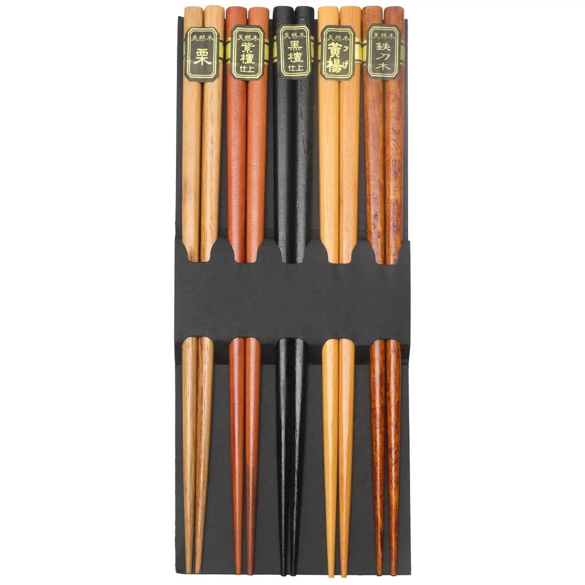 5 Pairs Japanese Style Chopsticks Non-slip Natural Wood Chopsticks Tableware for Home Restaurant (Square, Simple Set)
5 Pairs Japanese Style Chopsticks Non-slip Natural Wood Chopsticks Tableware for Home Restaurant (Square, Simple Set)
